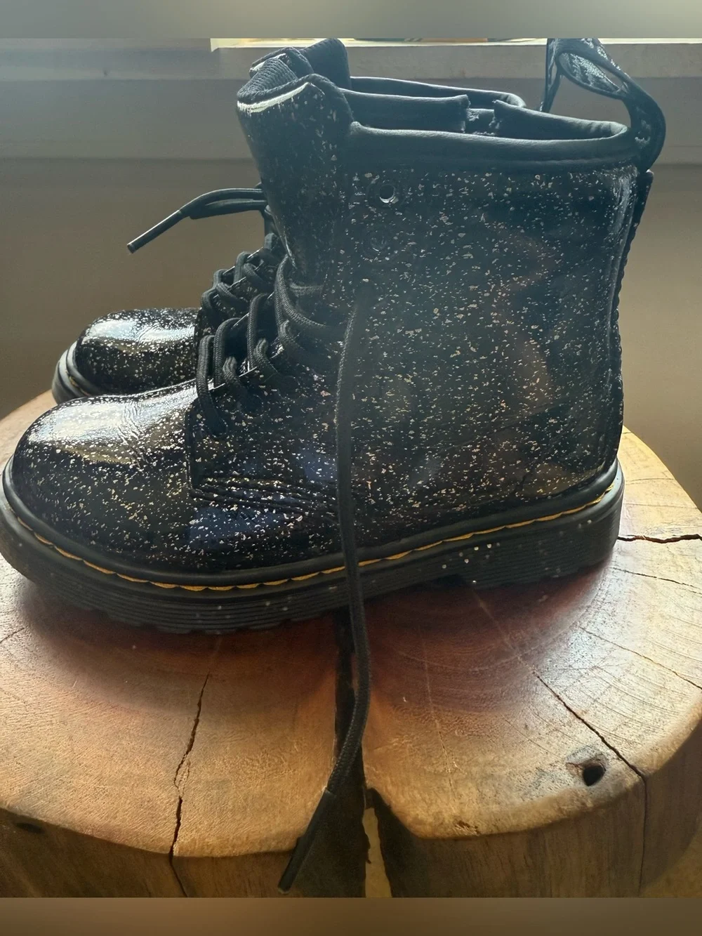Dr. Martens 1460 Cosmic Glitter Boots Kids US 10 EU 27